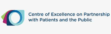 Logo, company name for: Centre of Excellence on Partnership with Patience and the Public