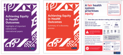 Purple Pacific patterns. Achieving Equity in Health Outcomes.