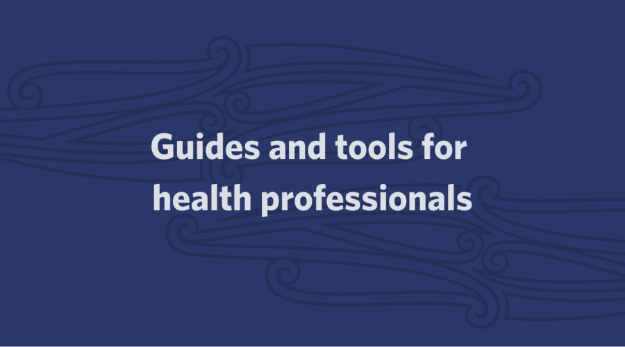 Sepsis guides and tools for health professionals